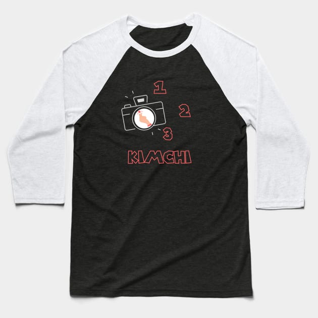 123 KIMCHI Baseball T-Shirt by Junglicious_Prints